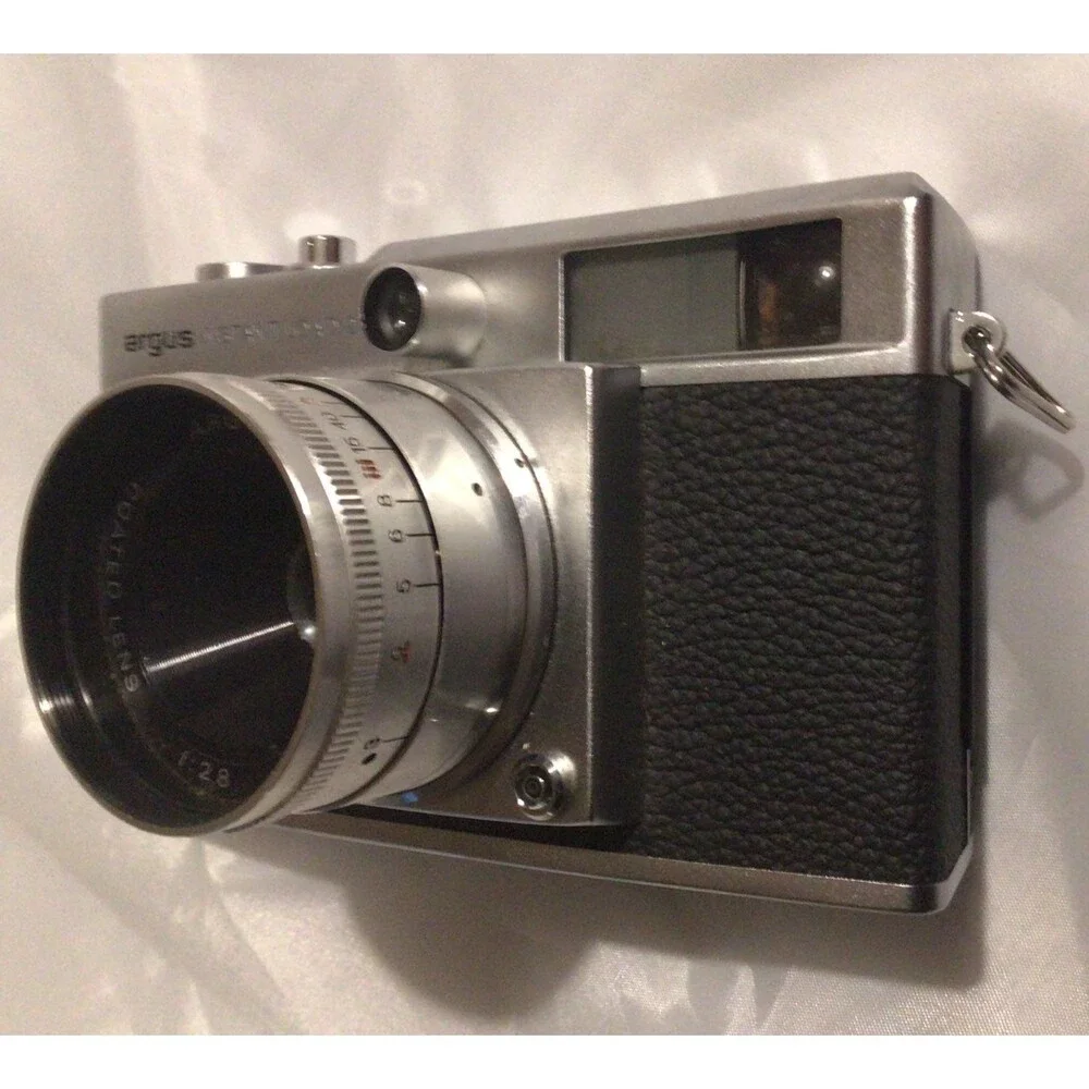 VINTAGE ARGUS INSTANT LOAD 270 CAMERA with CAPRO FL 55 Flash Unit